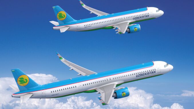 Uzbekistan Airways Airbus A320neo Family