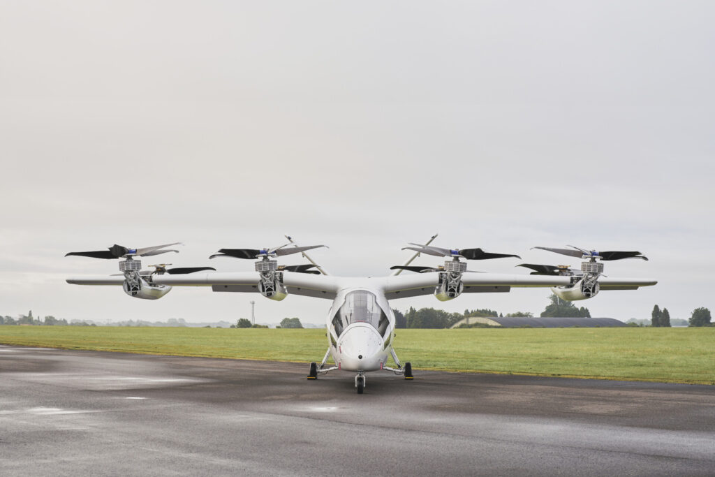 Vertical Aerospace AC2 testing at Cotswolds Airport (Image: Adam Gasson / Vertical Aerospace)