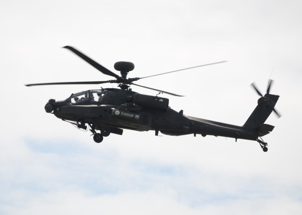 Apache AH Mk1 of the Army Air Corp