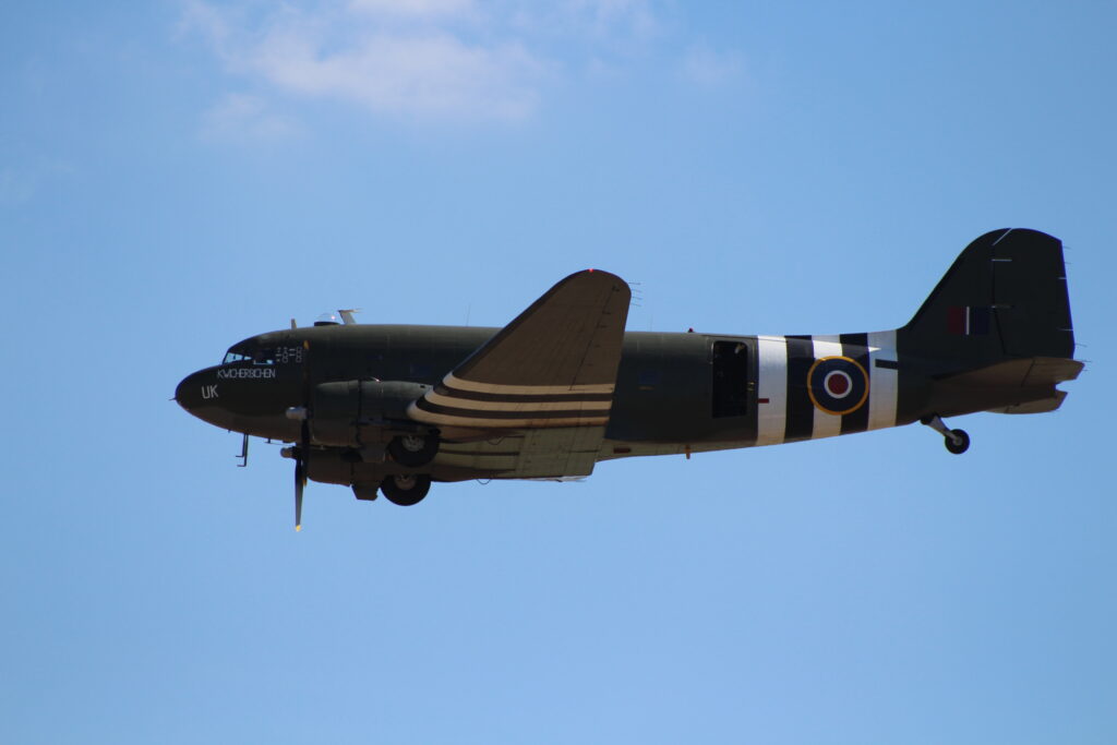 A Dakota from the Battle of Britain Memorial Flight (Max Thrust Digital)