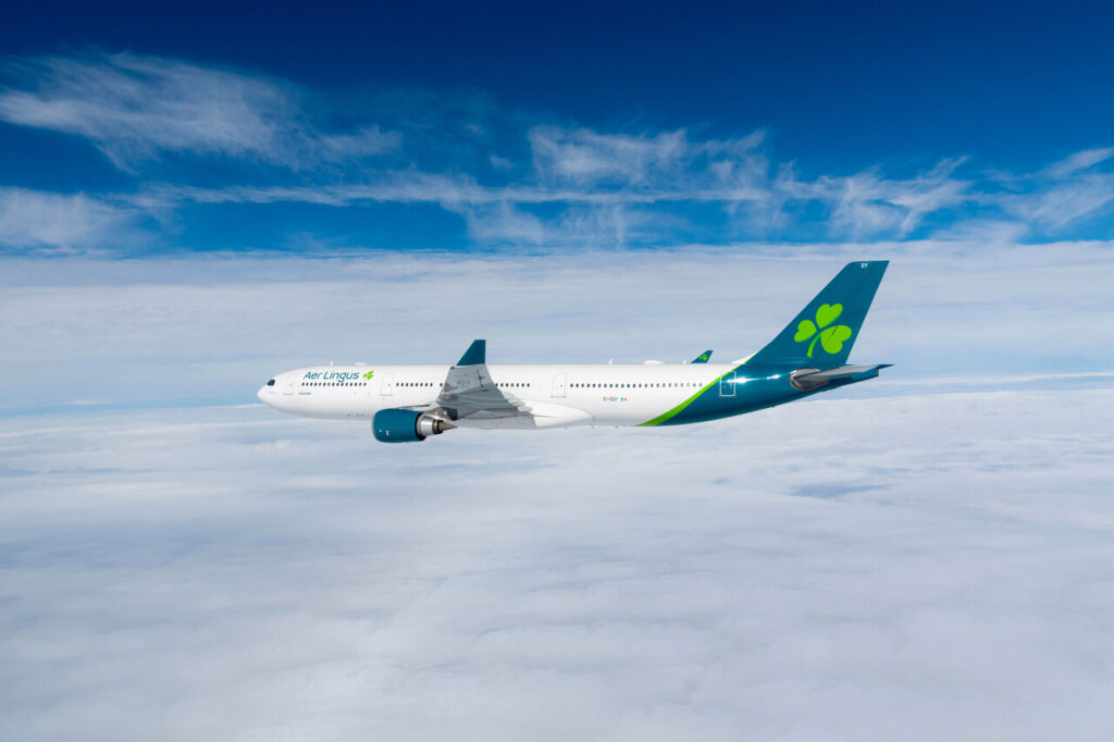 Aer Lingus Airbus A330 EI-EDY, now registered as G-EIDY