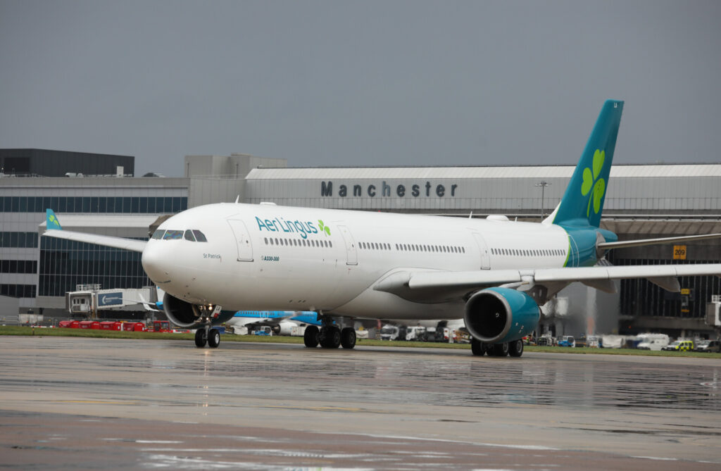 Aer Lingus at Manchester Airport