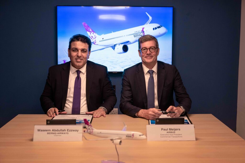 Berniq Airways signs an order for six A320neos