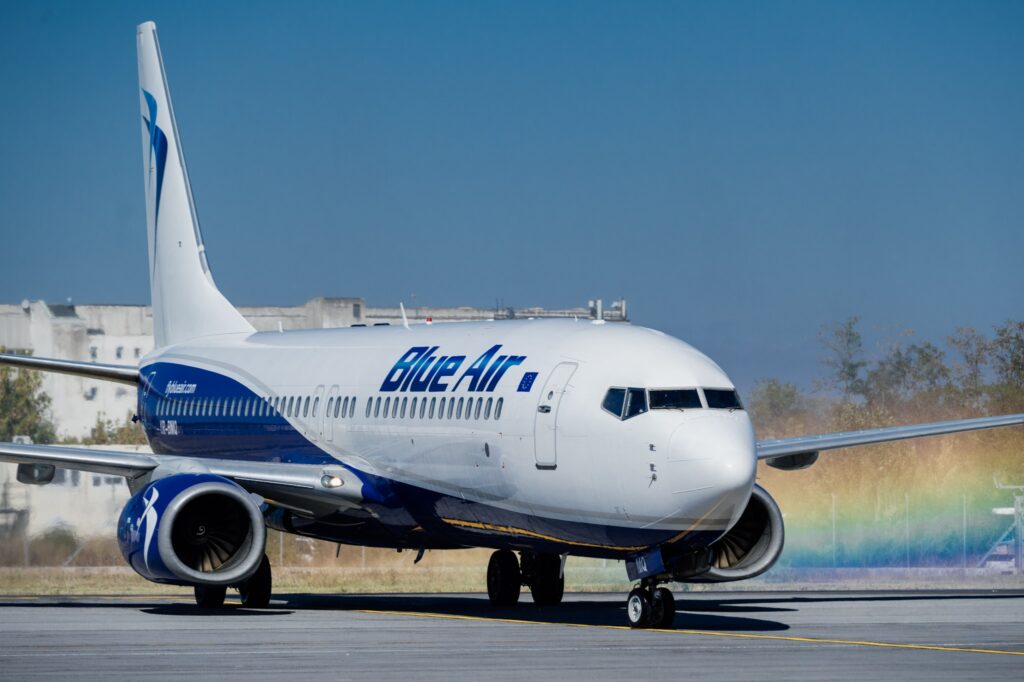 Blue Air Boeing 737 (Image: Blue Air/Facebook)
