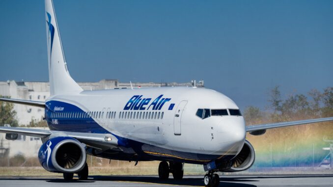 Blue Air Boeing 737 (Image: Blue Air/Facebook)