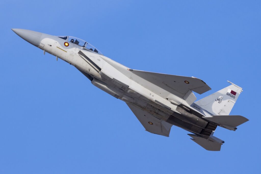 Qatari Boeing F15QA