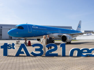 1st A321neo for KLM