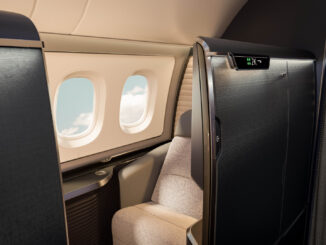 British Airways new first class seat