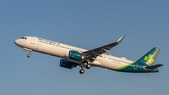 Aer Lingus A321neo LR (Image: Airbus)