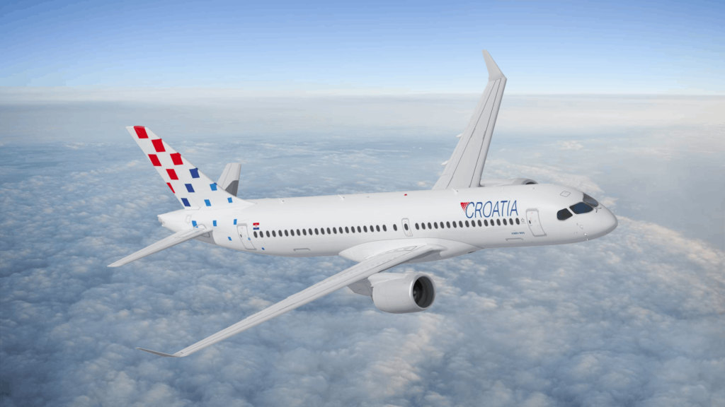 Croatia Airlines signs firm order for six A220 aircraft